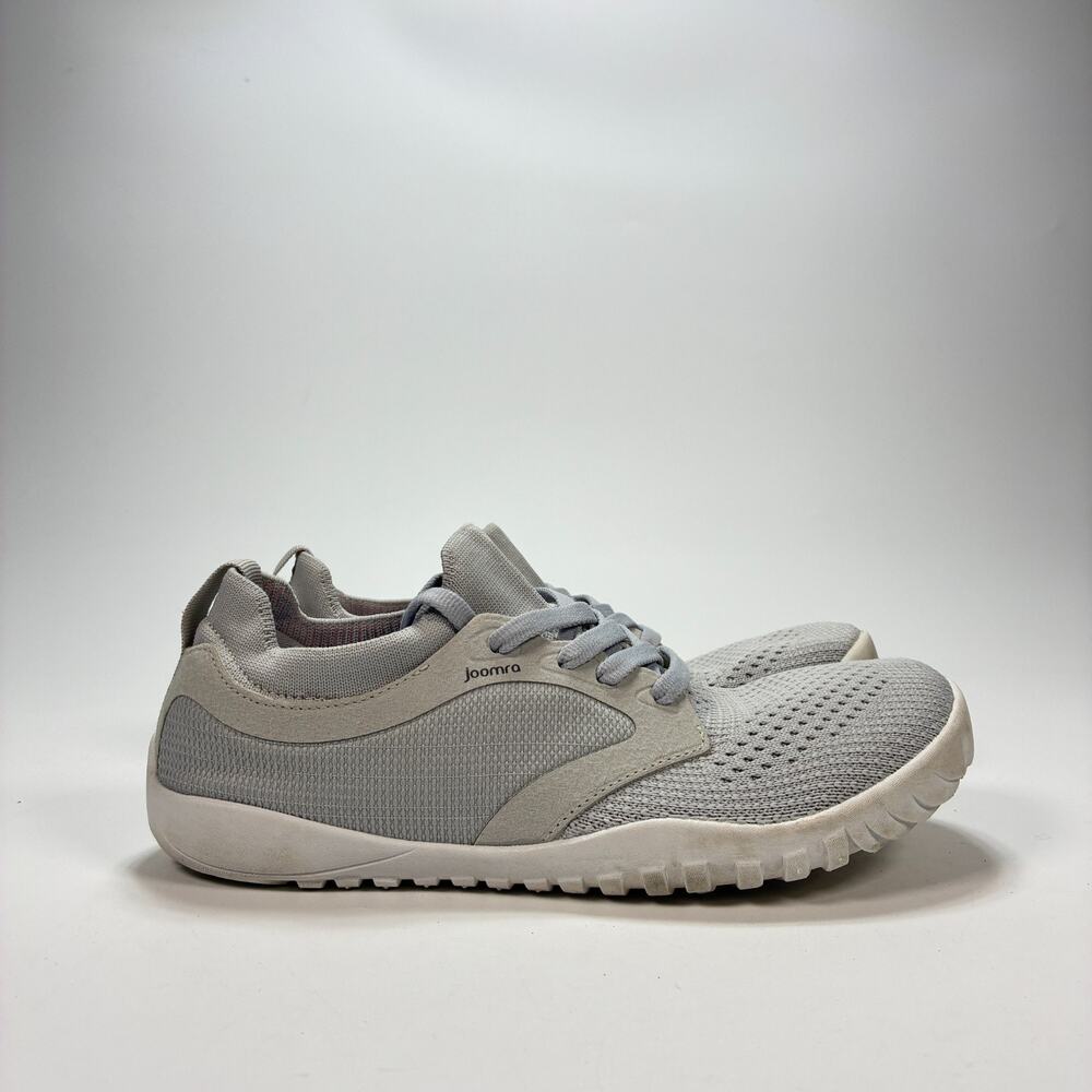 Joomra Barefoot Grey Trail Running Shoes Minimalist Wide Toe Box Women's Size 36